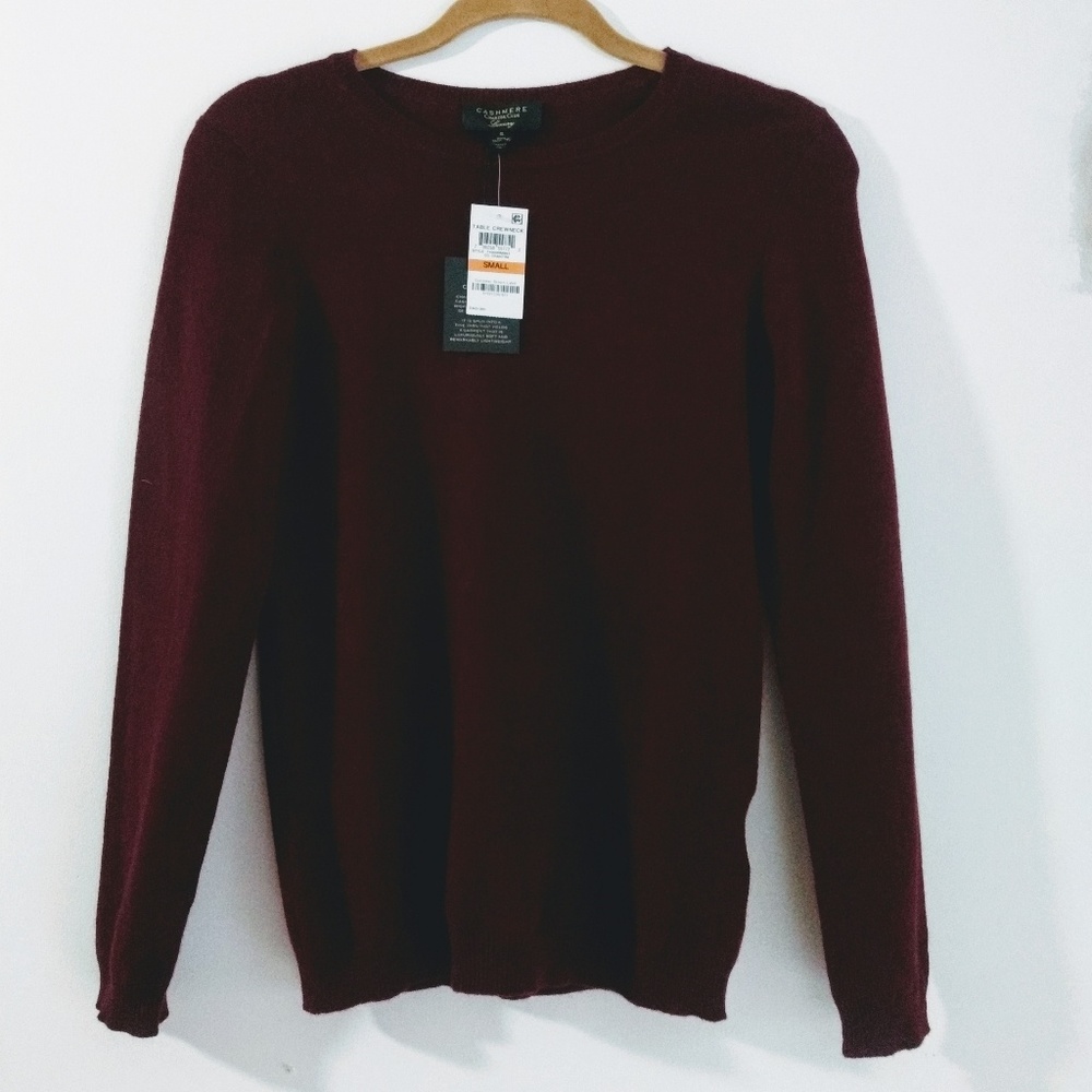 NWT Charter Club Luxury Cashmere Sweater